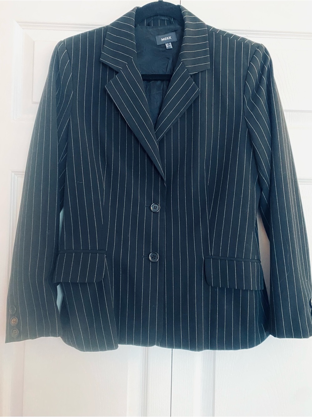 2 for $50 MEXX Black Pinstripe Blazer